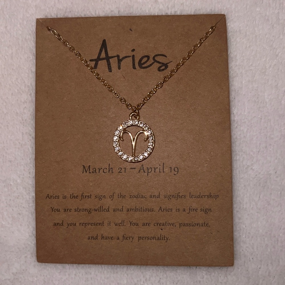 ✅ NWT Aries Necklace
